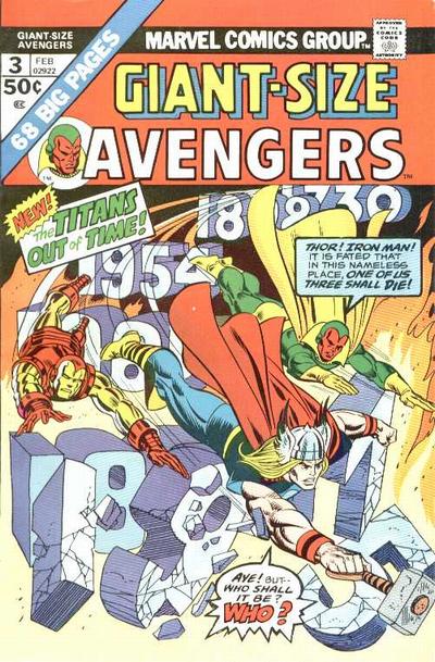 Cover for Giant-Size Avengers (Marvel, 1974 series) #3