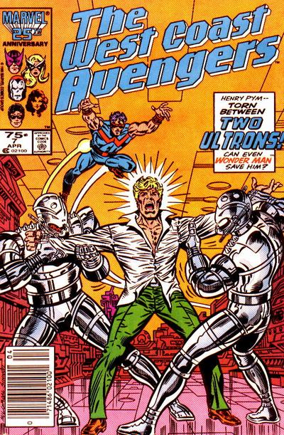 Cover for West Coast Avengers (Marvel, 1985 series) #7 [Newsstand]
