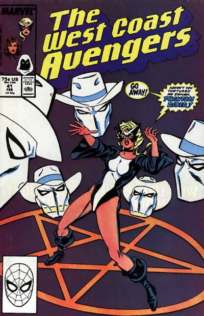 Cover for West Coast Avengers (Marvel, 1985 series) #41 [Direct]