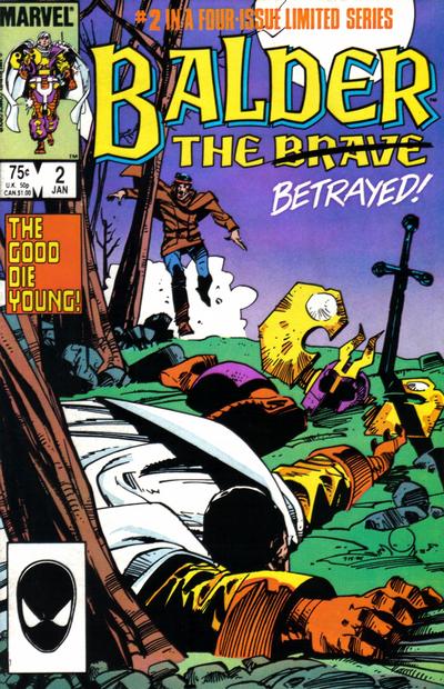 Cover for Balder the Brave (Marvel, 1985 series) #2 [Direct]