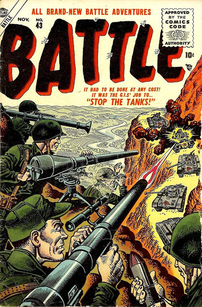 Cover for Battle (Marvel, 1951 series) #43