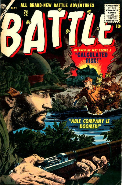 Cover for Battle (Marvel, 1951 series) #52