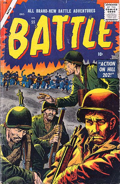 Cover for Battle (Marvel, 1951 series) #55