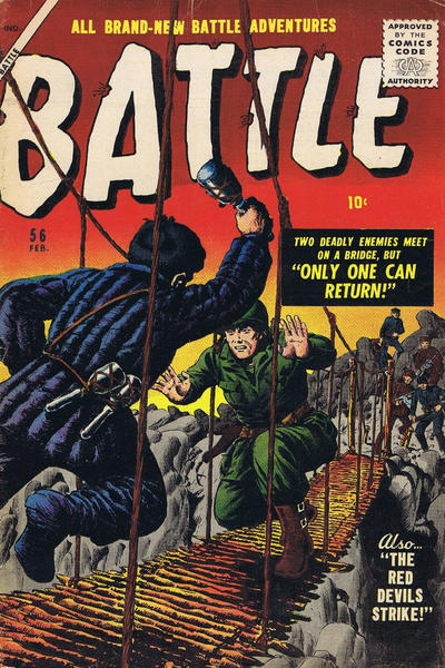 Cover for Battle (Marvel, 1951 series) #56