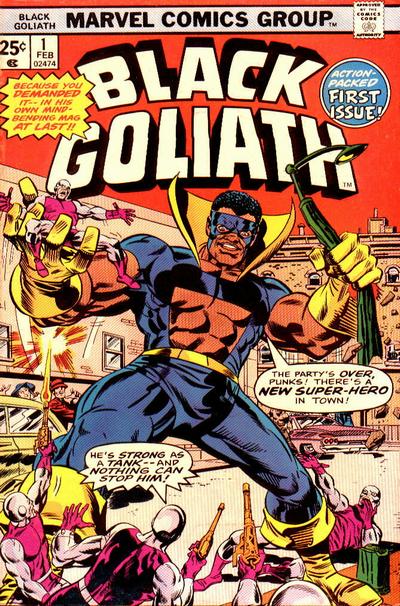 Cover for Black Goliath (Marvel, 1976 series) #1 [Regular Edition]