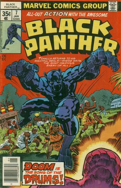Cover for Black Panther (Marvel, 1977 series) #7 [Regular Edition]