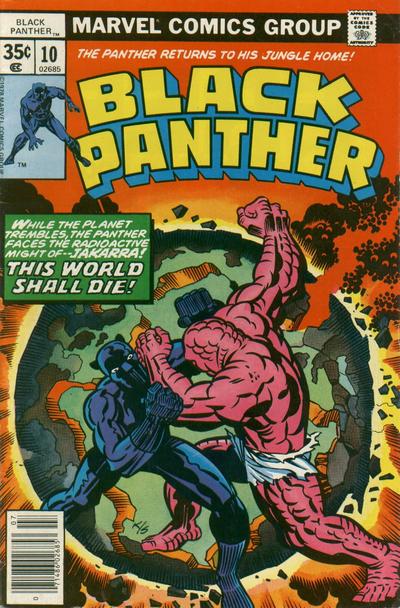 Cover for Black Panther (Marvel, 1977 series) #10 [Regular Edition]