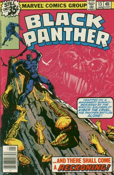 Cover for Black Panther (Marvel, 1977 series) #13 [Regular Edition]