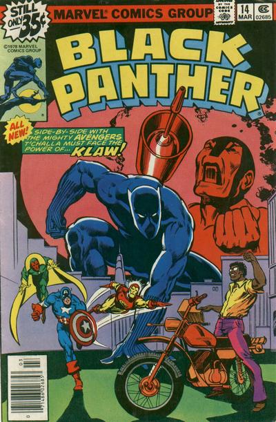 Cover for Black Panther (Marvel, 1977 series) #14 [Regular Edition]