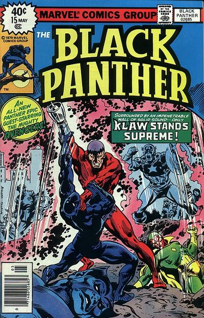 Cover for Black Panther (Marvel, 1977 series) #15 [Regular Cover]