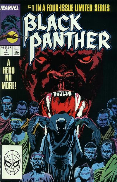 Cover for Black Panther (Marvel, 1988 series) #1 [Direct]
