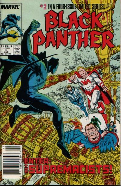 Cover for Black Panther (Marvel, 1988 series) #2 [Newsstand]