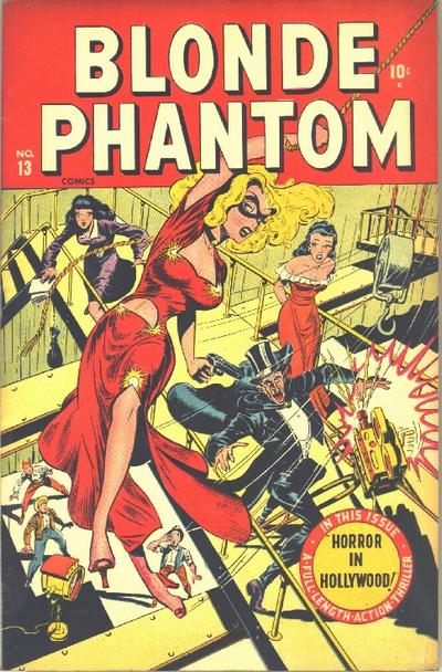 Cover for Blonde Phantom Comics (Marvel, 1946 series) #13