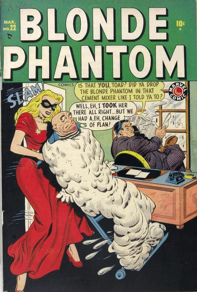 Cover for Blonde Phantom Comics (Marvel, 1946 series) #22