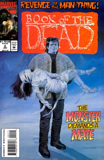 Cover for Book of the Dead (Marvel, 1993 series) #2