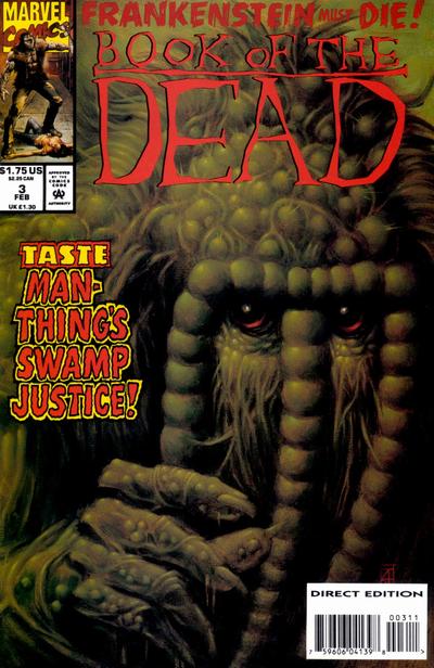 Cover for Book of the Dead (Marvel, 1993 series) #3