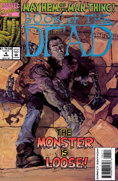 Cover for Book of the Dead (Marvel, 1993 series) #4