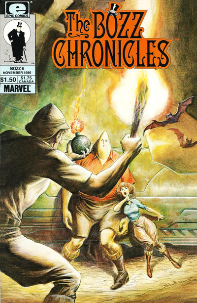 Cover for The Bozz Chronicles (Marvel, 1985 series) #6