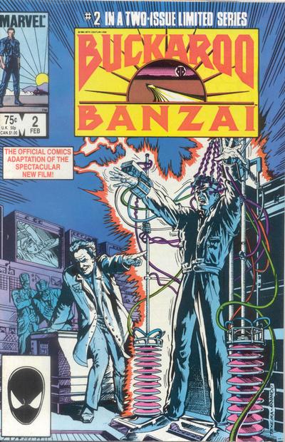 Cover for Buckaroo Banzai (Marvel, 1984 series) #2