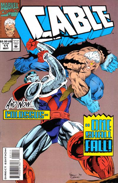 Cover for Cable (Marvel, 1993 series) #11 [Direct Edition]