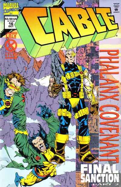 Cover for Cable (Marvel, 1993 series) #16 [Foil Enhanced Cover]