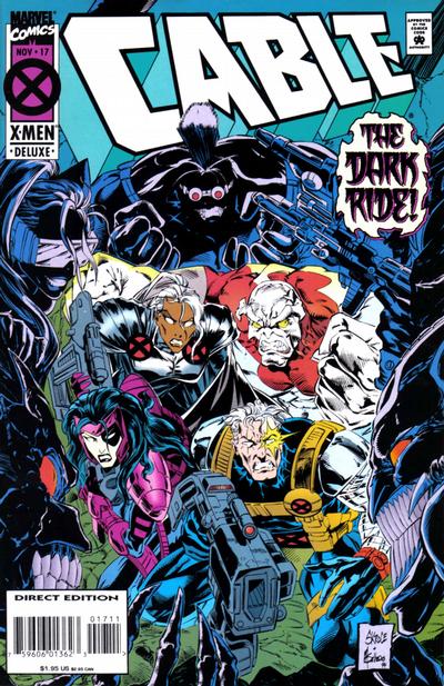 Cover for Cable (Marvel, 1993 series) #17 [Deluxe Direct Edition]
