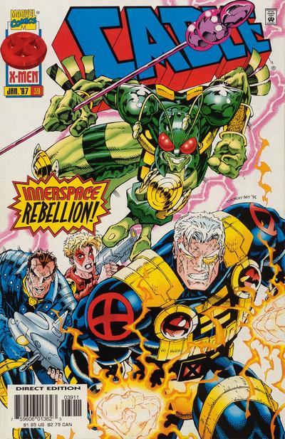 Cover for Cable (Marvel, 1993 series) #39 [Direct Edition]