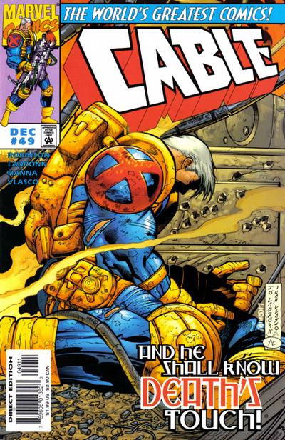 Cover for Cable (Marvel, 1993 series) #49 [Direct Edition]