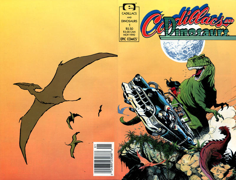 Cover for Cadillacs and Dinosaurs (Marvel, 1990 series) #1