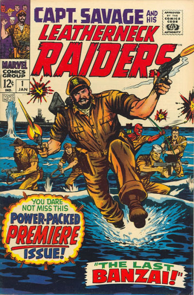 Cover for Capt. Savage and His Leatherneck Raiders (Marvel, 1968 series) #1