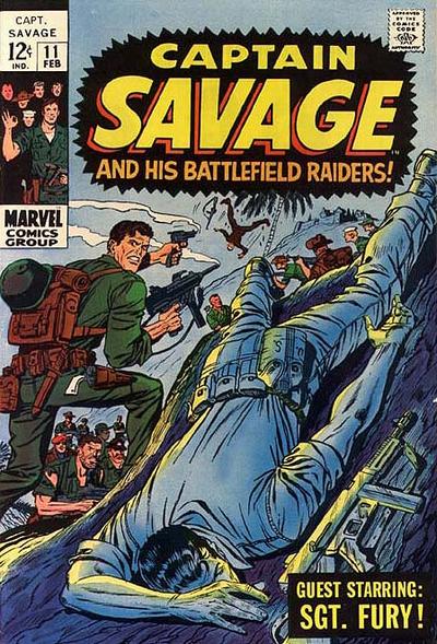 Cover for Capt. Savage and His Leatherneck Raiders (Marvel, 1968 series) #11