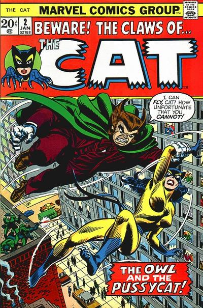 Cover for The Cat (Marvel, 1972 series) #2