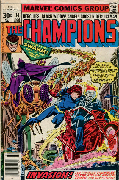 Cover for The Champions (Marvel, 1975 series) #14 [30¢]