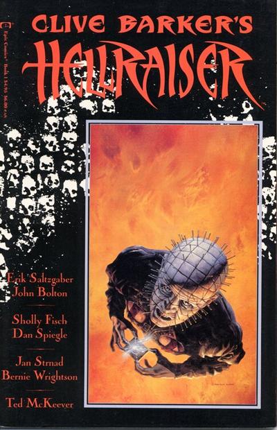 Cover for Clive Barker's Hellraiser (Marvel, 1989 series) #1
