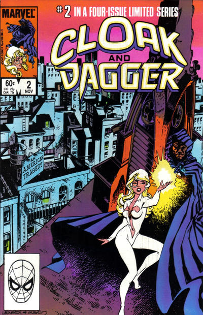 Cover for Cloak and Dagger (Marvel, 1983 series) #2 [Direct]