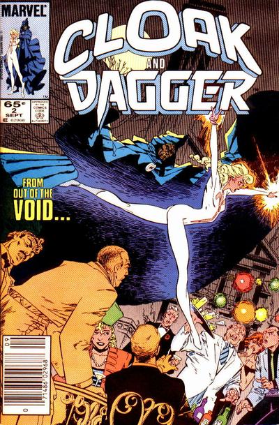 Cover for Cloak and Dagger (Marvel, 1985 series) #2 [Newsstand]