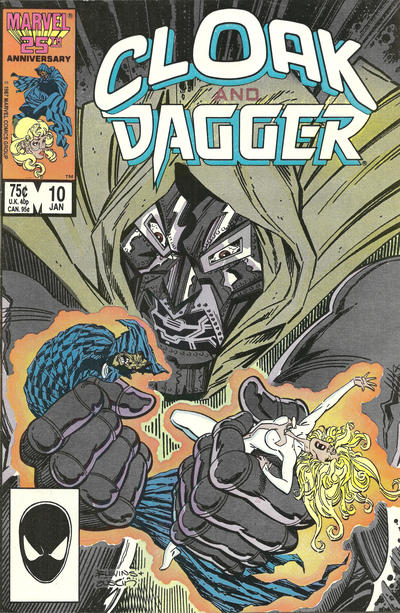 Cover for Cloak and Dagger (Marvel, 1985 series) #10 [Direct]