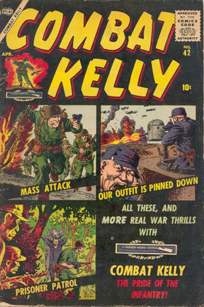Cover for Combat Kelly (Marvel, 1951 series) #42