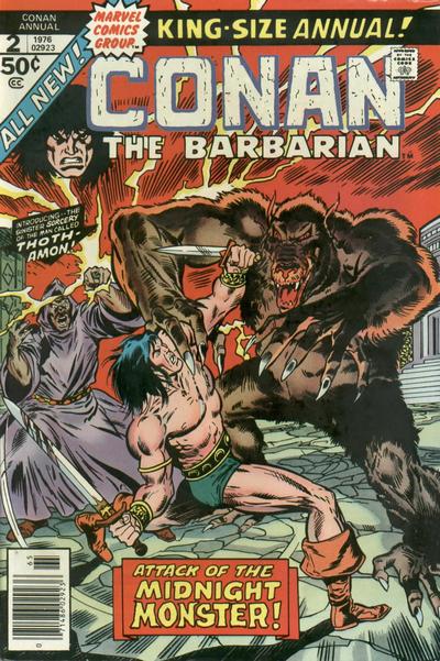 Cover for Conan Annual (Marvel, 1973 series) #2