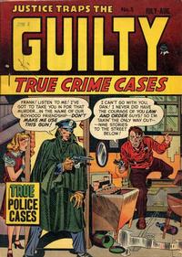 Cover Thumbnail for Justice Traps the Guilty (Prize, 1947 series) #v1#5 (5)