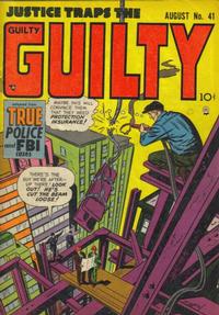 Cover for Justice Traps the Guilty (Prize, 1947 series) #v5#11 (41)