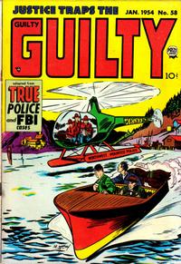 Cover for Justice Traps the Guilty (Prize, 1947 series) #v7#4 (58)