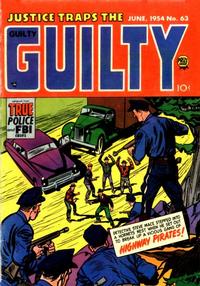 Cover for Justice Traps the Guilty (Prize, 1947 series) #v7#9 (63)
