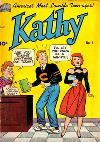 Cover Thumbnail for Kathy (Pines, 1949 series) #7