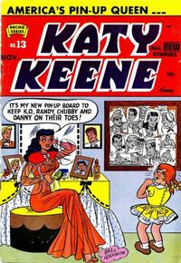 Cover Thumbnail for Katy Keene Comics (Archie, 1949 series) #13