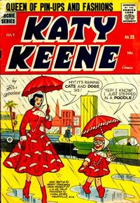 Cover Thumbnail for Katy Keene Comics (Archie, 1949 series) #35