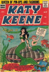 Cover Thumbnail for Katy Keene Comics (Archie, 1949 series) #37