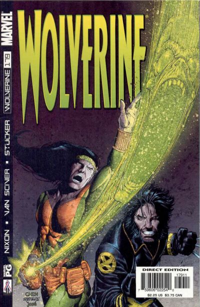 Cover for Wolverine (Marvel, 1988 series) #179 [Direct Edition]