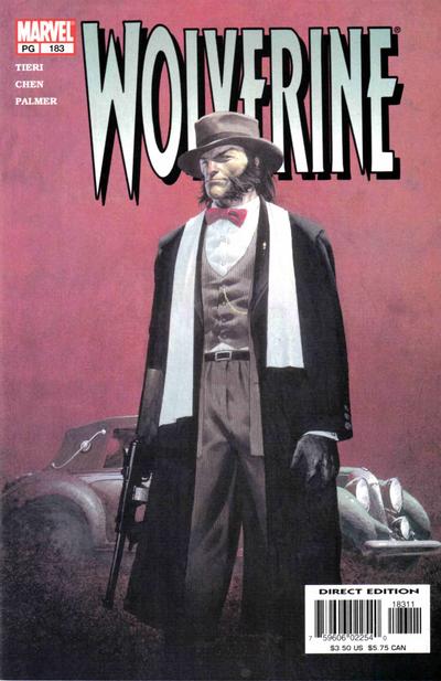 Cover for Wolverine (Marvel, 1988 series) #183 [Direct Edition]