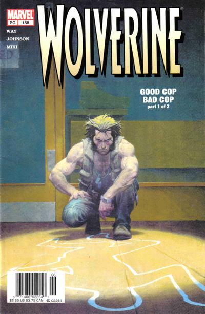Cover for Wolverine (Marvel, 1988 series) #188 [Newsstand]